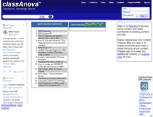 Tablet Screenshot of classanova.com